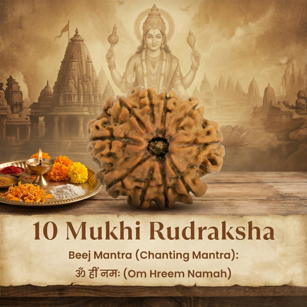10 Mukhi Rudraksh