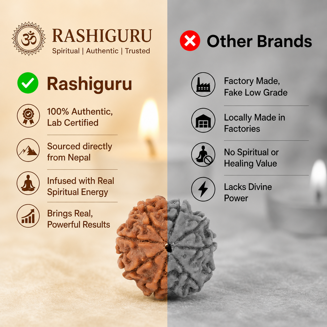 8 Mukhi Rudraksh