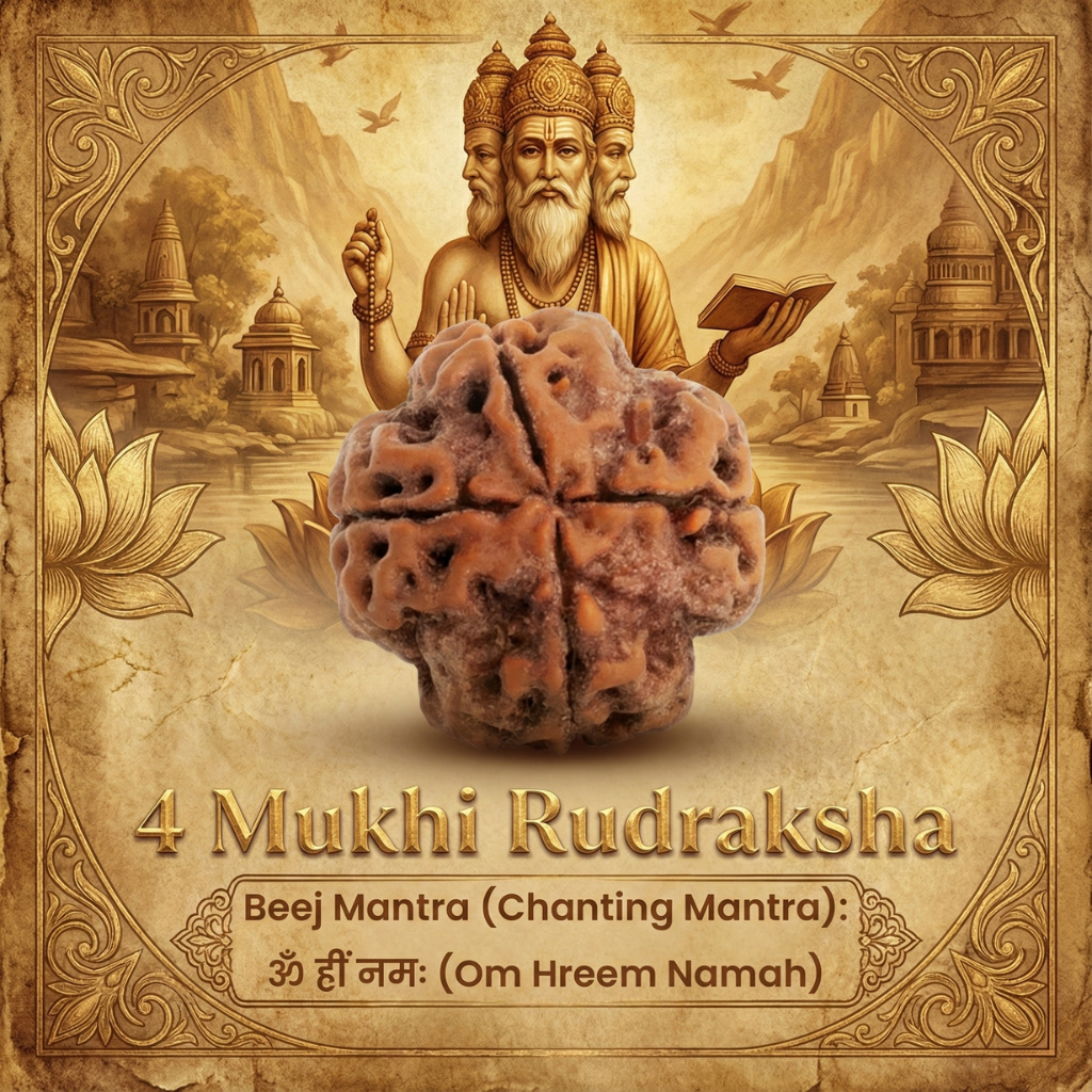 4 Mukhi Rudraksh