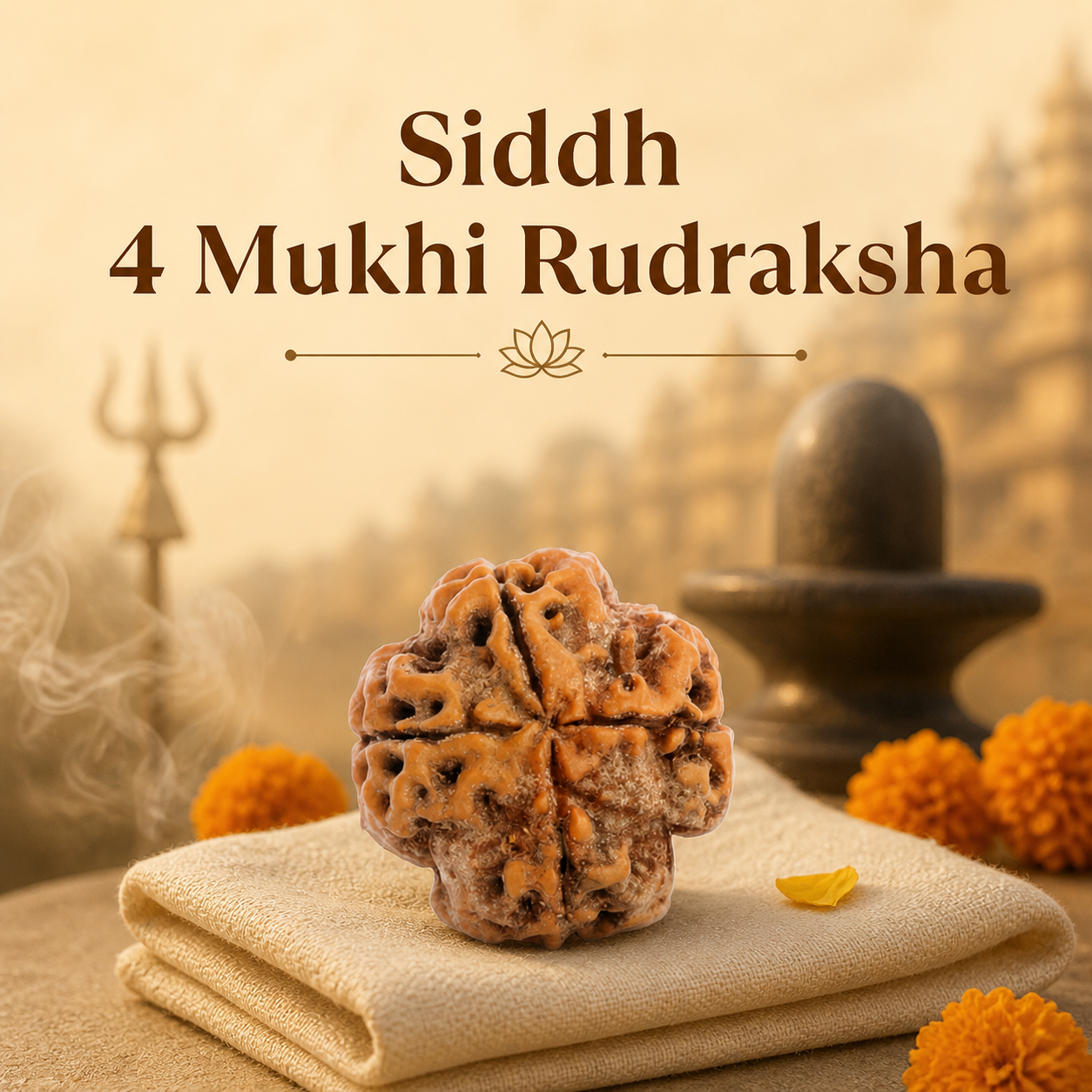 4 Mukhi Rudraksh