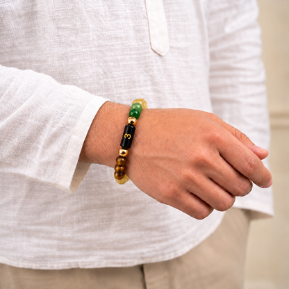 Mulank 3 Bracelet - Unlock Wisdom, Growth & Positive Energy