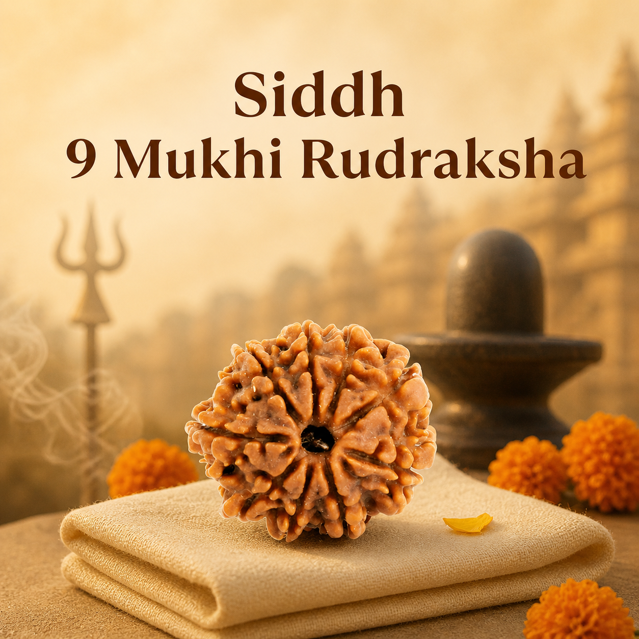 9 Mukhi Rudraksh