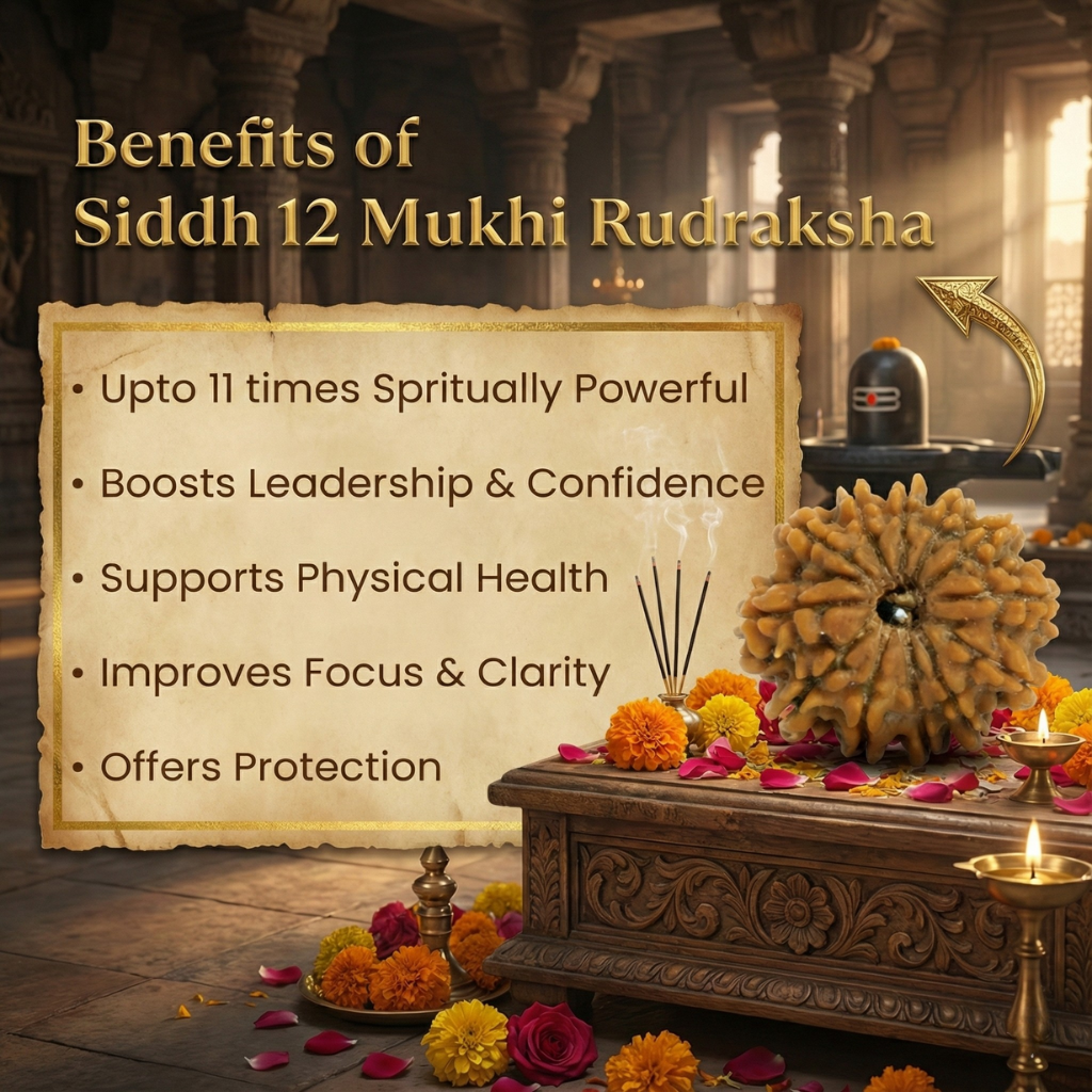 12 Mukhi Rudraksh