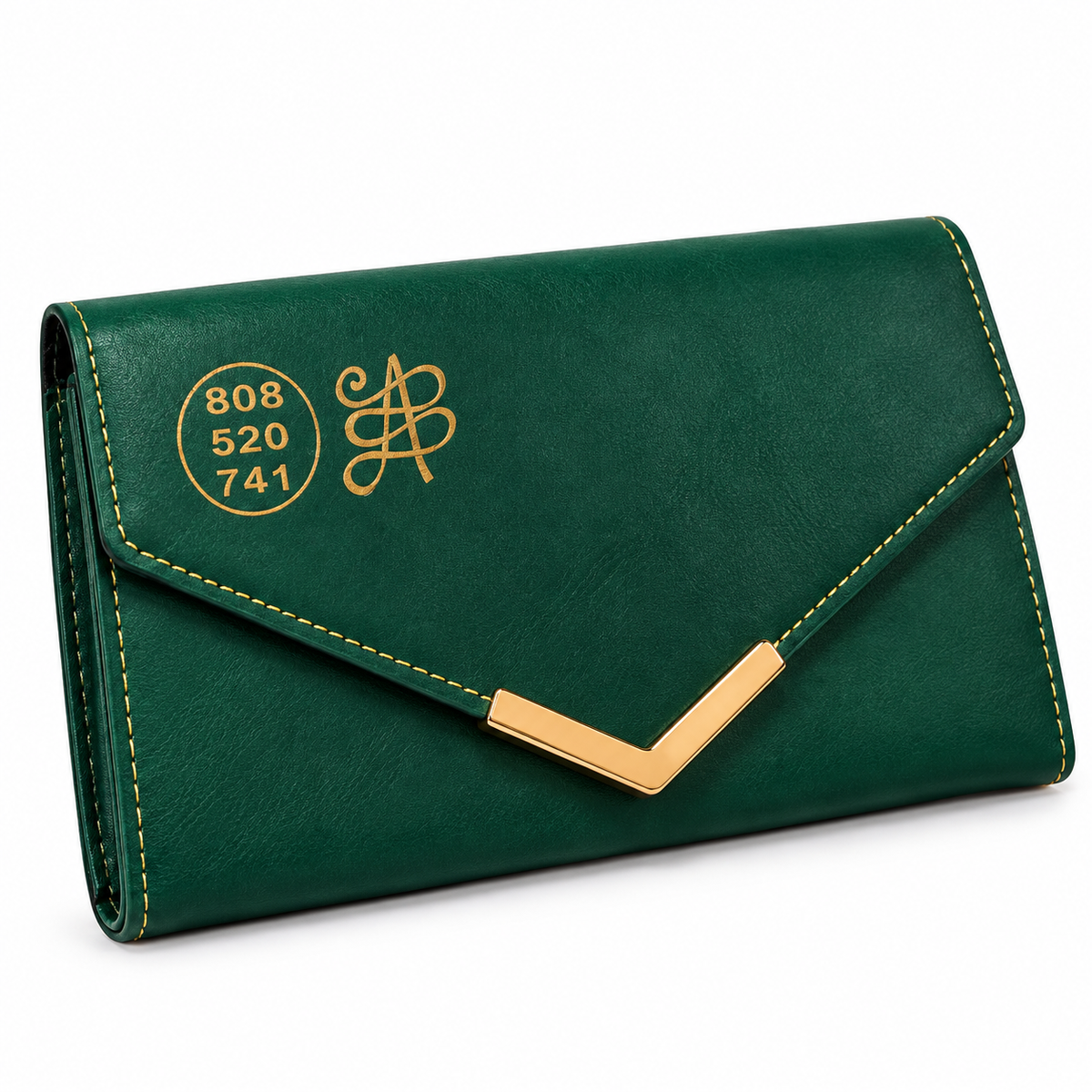 Premium Green Travel Wallet for Men & Women