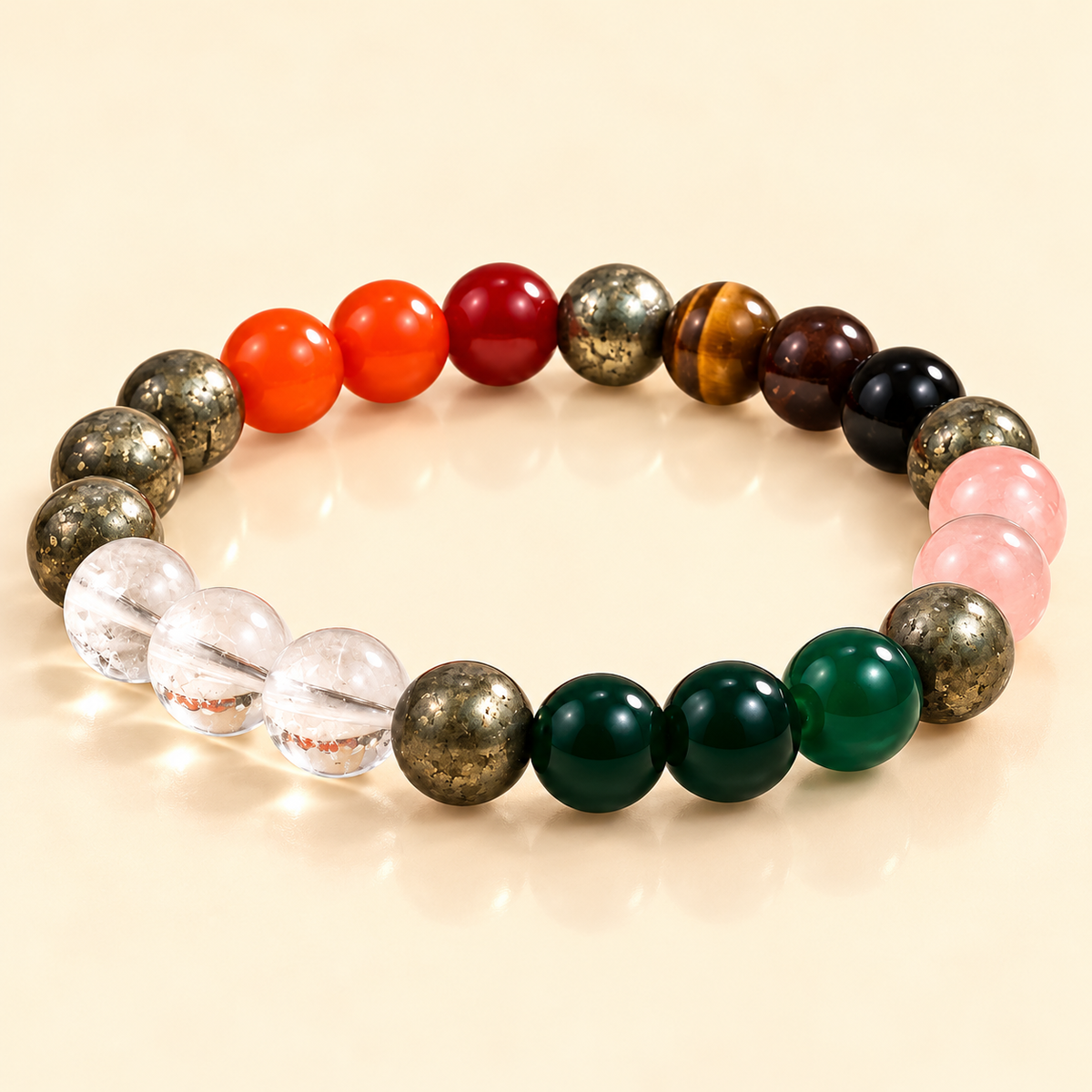 Dhanyog Bracelet + Dhanvridhi Bracelet + Dhanyog Pyramid |3 Bracelet Combo