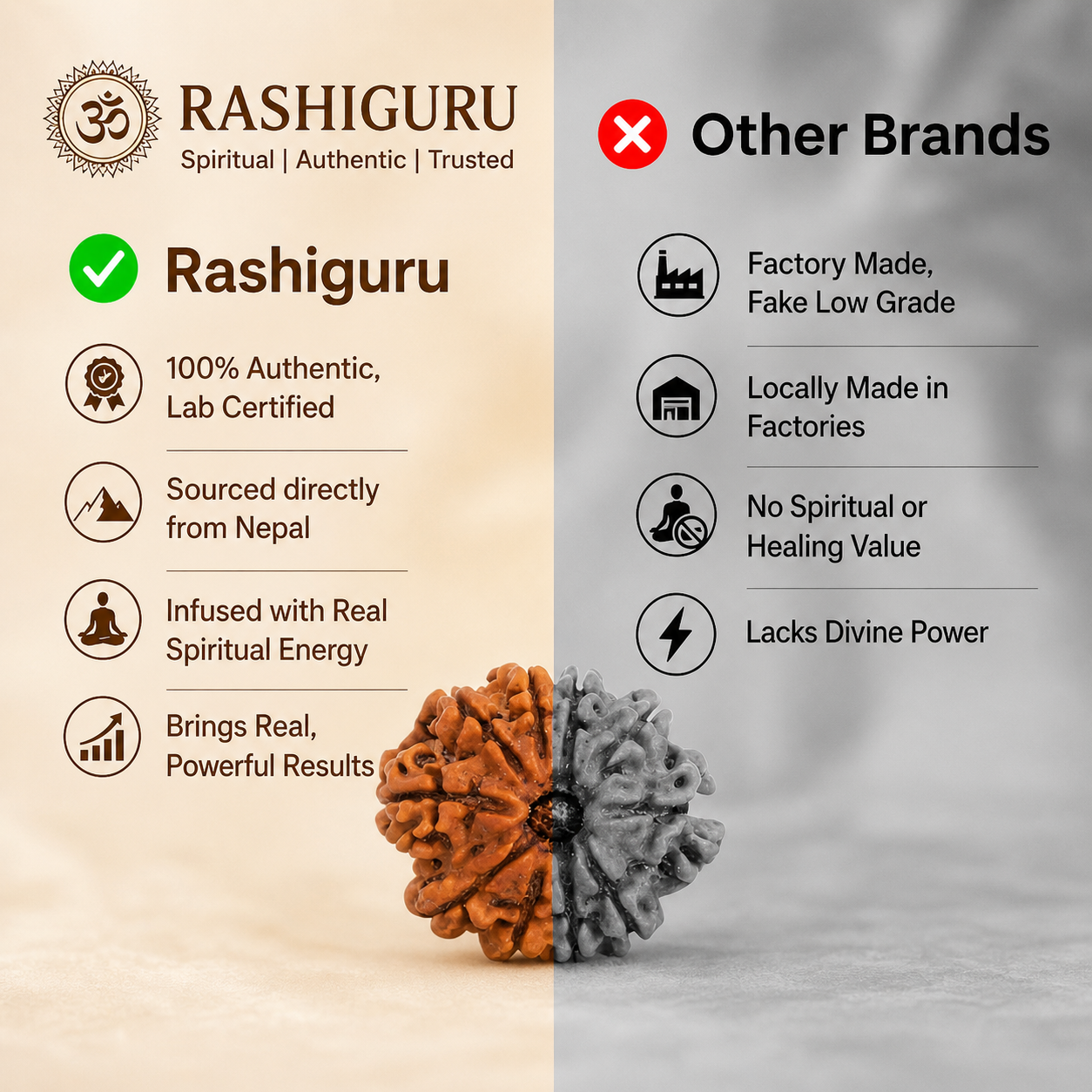 10 Mukhi Rudraksh