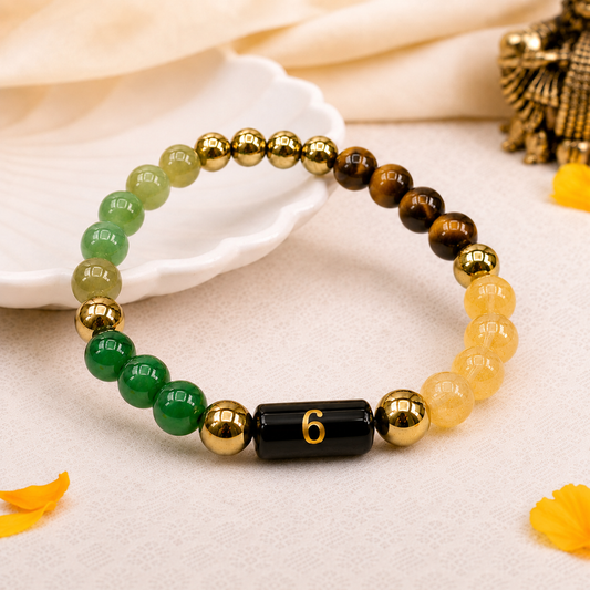 Mulank 6 Bracelet - Attract Love, Harmony & Abundance Energy