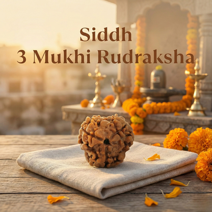 3 Mukhi Rudraksh