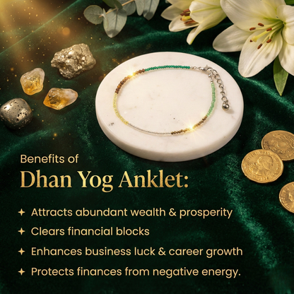 DhanYog Anklet (2mm) (Pair)