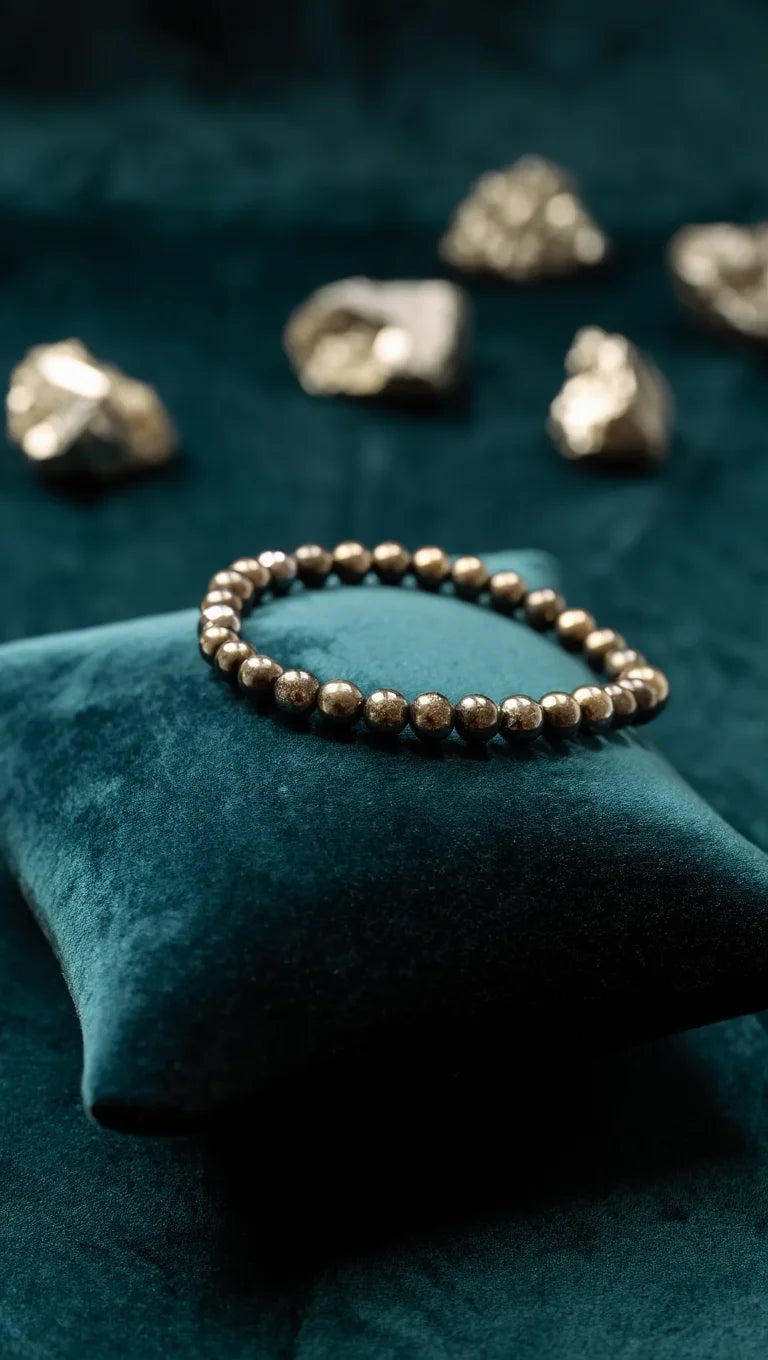 pyrite bracelet