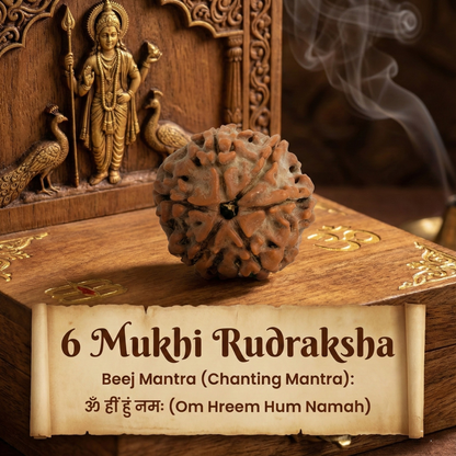 6 Mukhi Rudraksha
