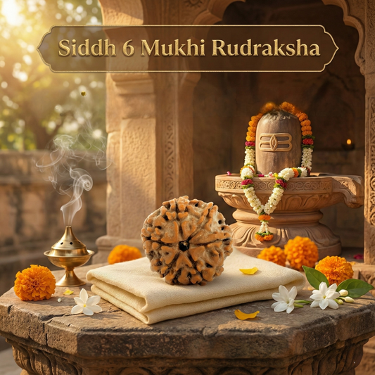 6 Mukhi Rudraksha