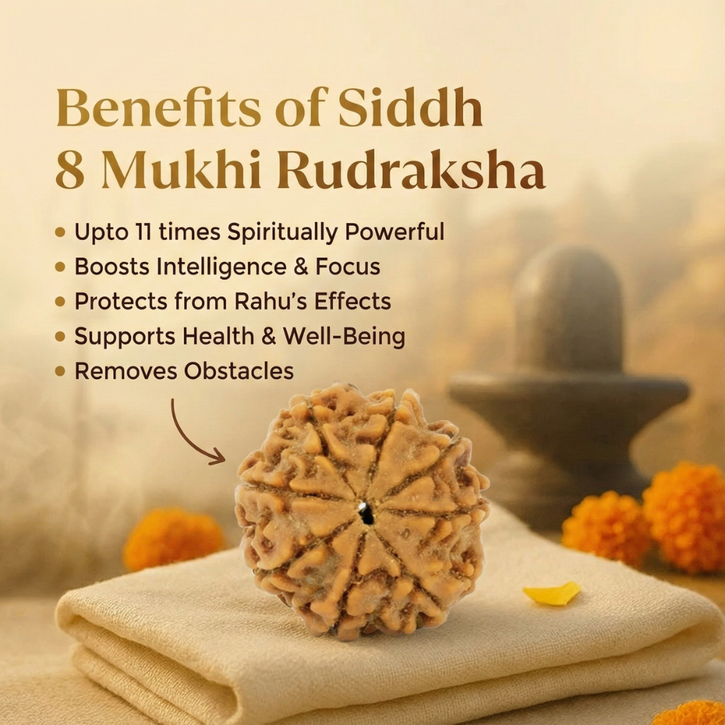 8 Mukhi Rudraksh