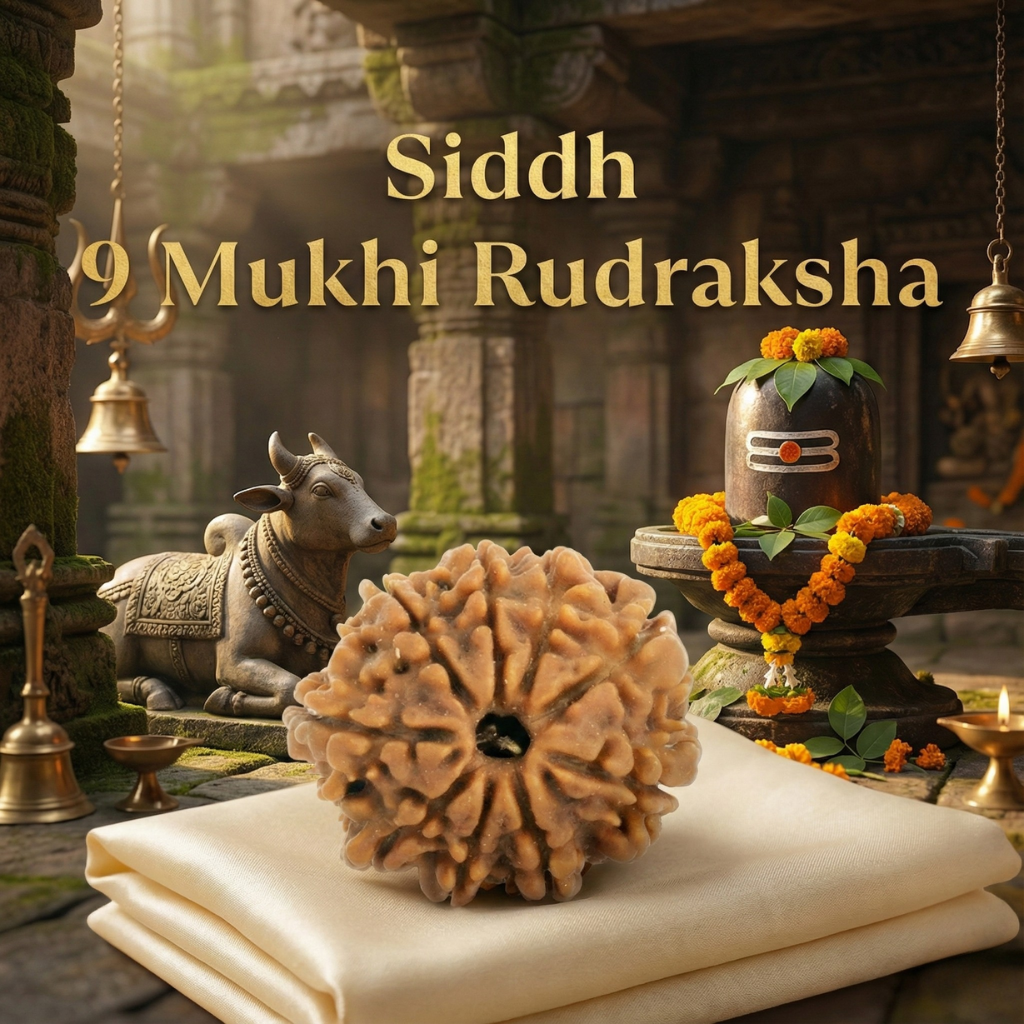 9 Mukhi Rudraksh