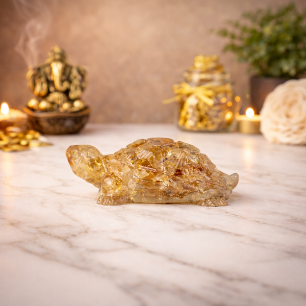 Vastu Citrine Tortoise (Kachhua)