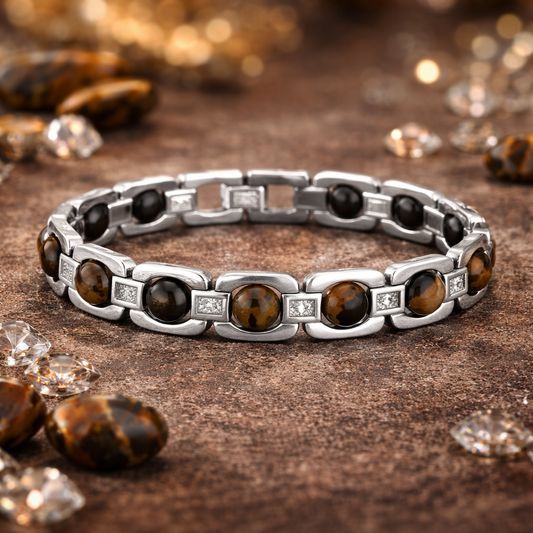 Silver Plated Essential Triple Protection Bracelet
