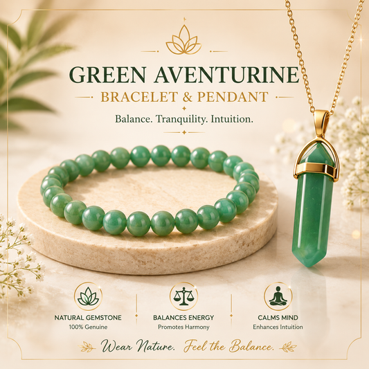 Green Aventurine Couple's Combo