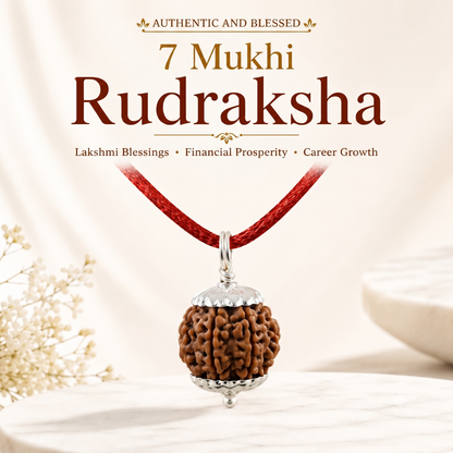 Leo (सिंह राशि) Zodiac Tiger Eye & Citrine Bracelet with Free 7 Mukhi Rudraksha
