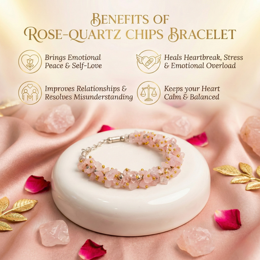 Raw golden Pyrite crystal anklet paired with a natural pink Rose Quartz chips bracelet for wealth and love.