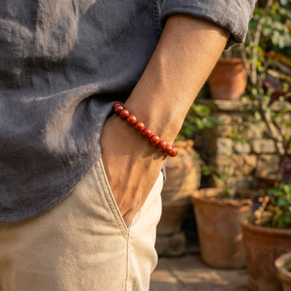 Red Jasper Crystal Bracelet