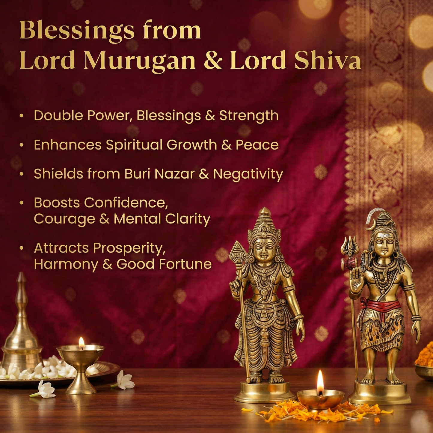 Original Divya Raksha Mala featuring natural Rudraksha and black Karungali beads with premium silver capping for protection.