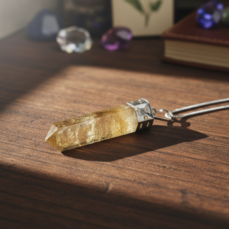 Yellow Aventurine Pendant