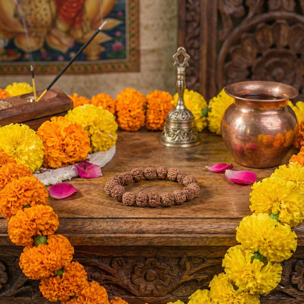 5 Mukhi Rudraksha Bracelet
