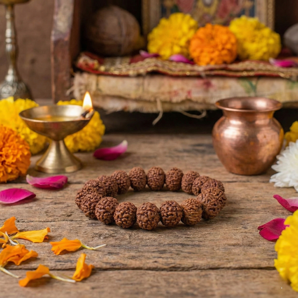 7 Mukhi Rudraksha Bracelet