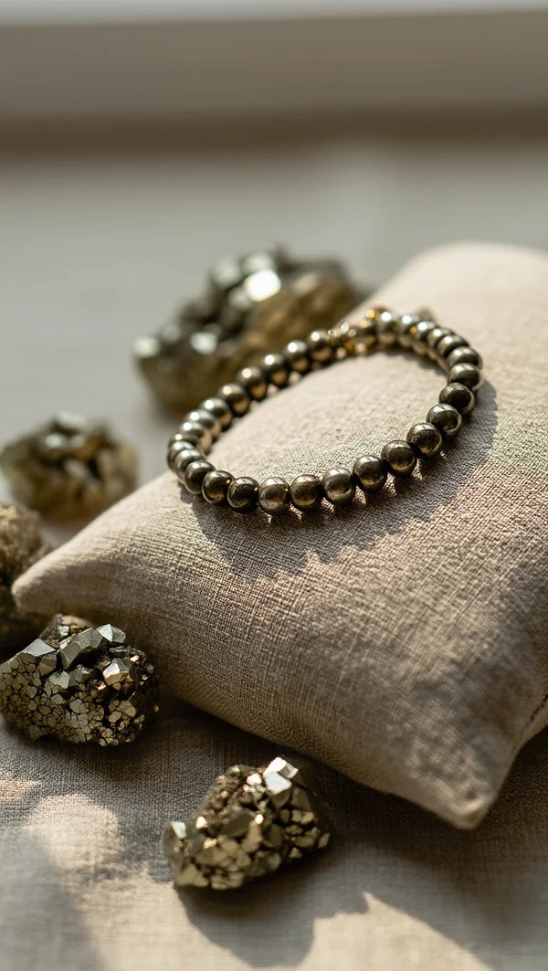 pyrite bracelet