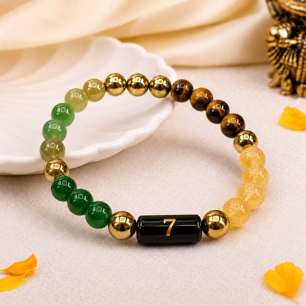 Mulank 7 Bracelet - Awaken Intuition, Wisdom & Spiritual Growth Energy