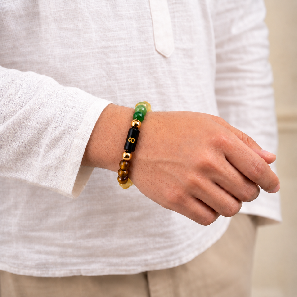 Mulank 8 Bracelet - Attract Stability, Strength & Success Energy
