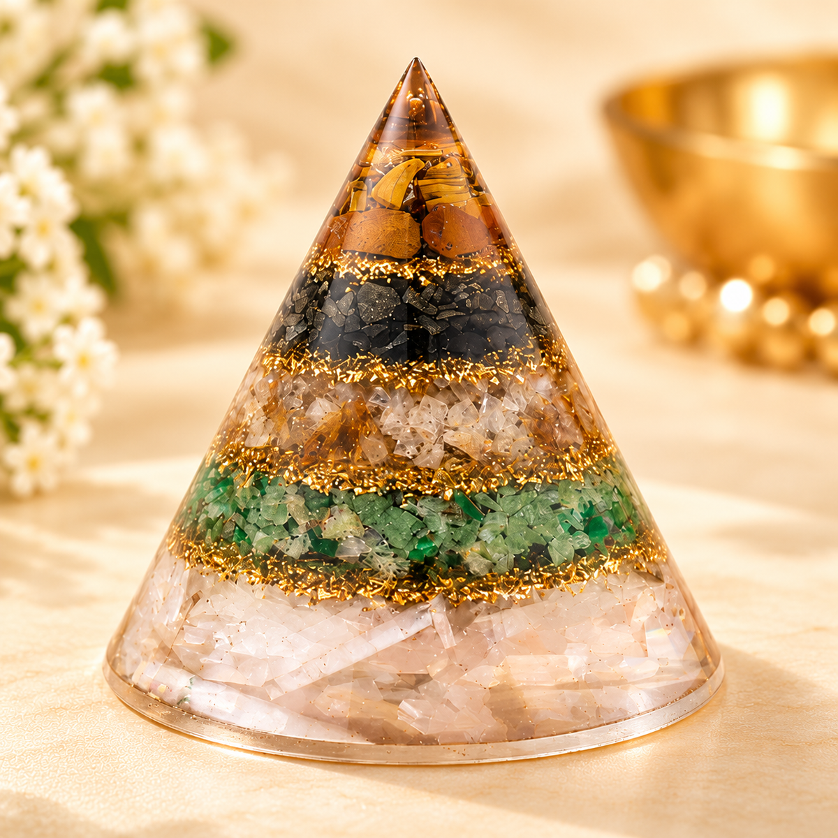 Dhanyog Bracelet + Dhanvridhi Bracelet + Dhanyog Pyramid |3 Bracelet Combo