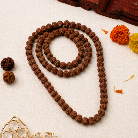 7 Mukhi Rudraksha Mala