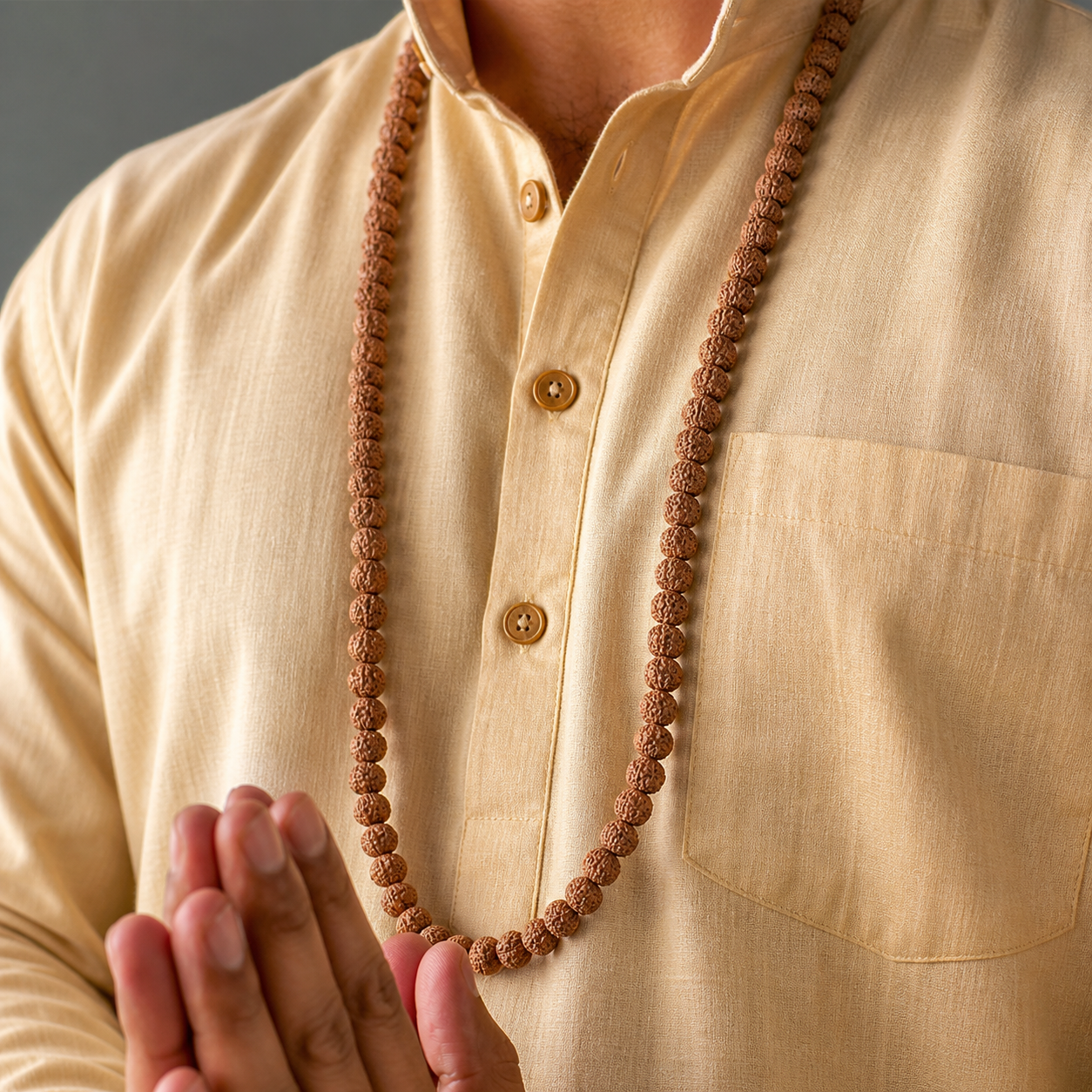 7 Mukhi Rudraksha Mala