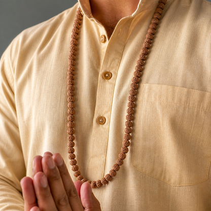 7 Mukhi Rudraksha Mala