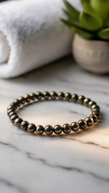 pyrite bracelet