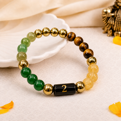 Mulank 2 Bracelet - Embrace Balance, Intuition & Harmony Energy