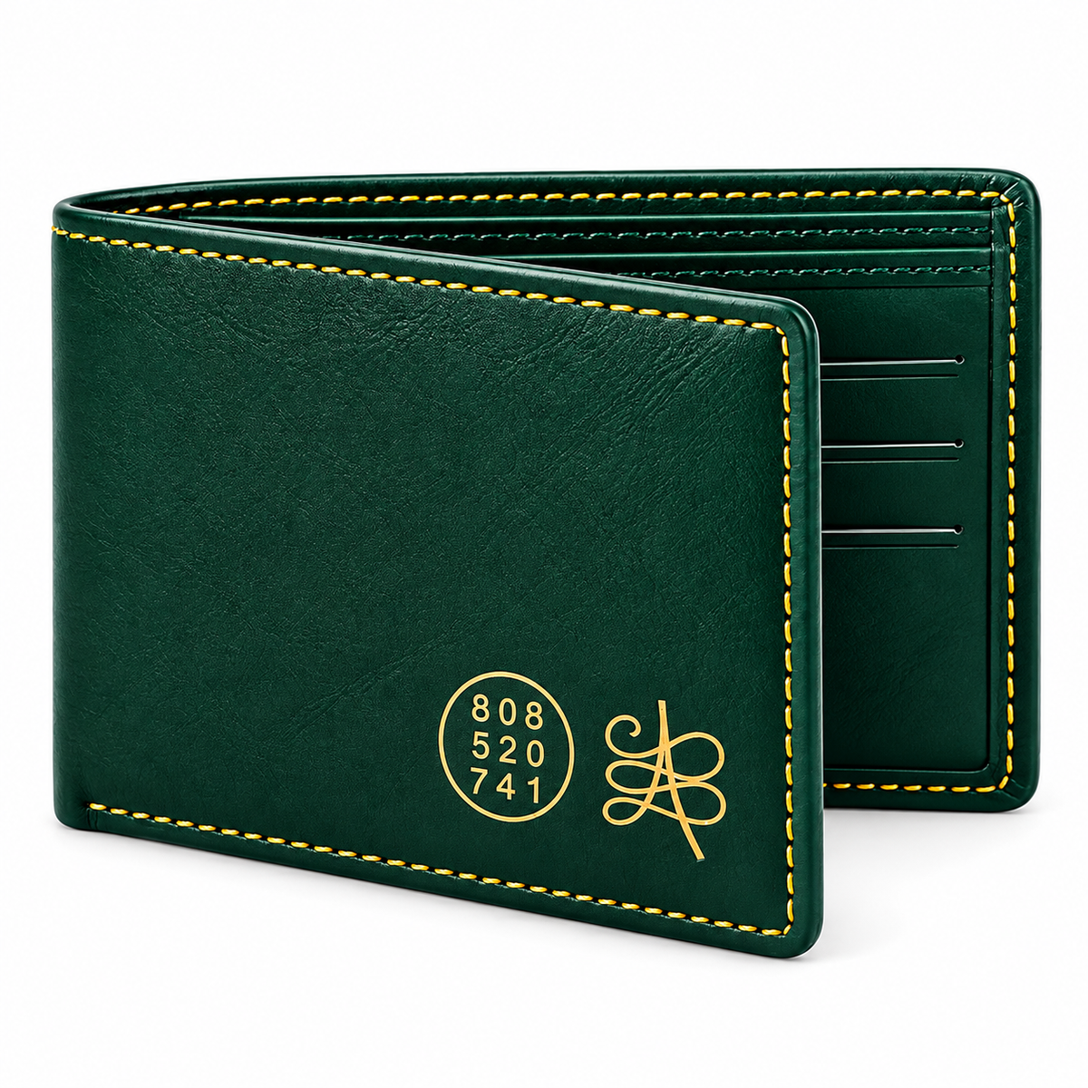 Premium Green Travel Wallet for Men & Women