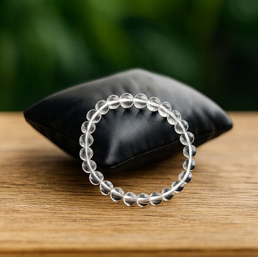 Clear Quartz Bracelet for clarity and healing.