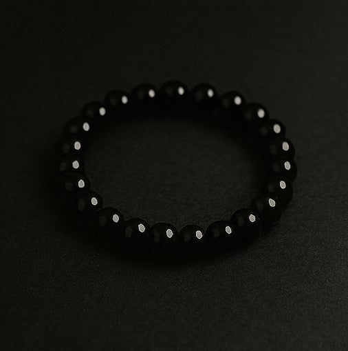 Black Obsidian Bracelet for protection and grounding.