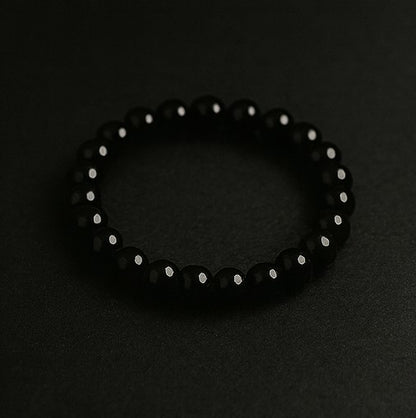 Black Obsidian Bracelet for protection and grounding.