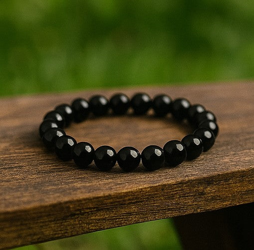 Black Obsidian Bracelet for protection and grounding.