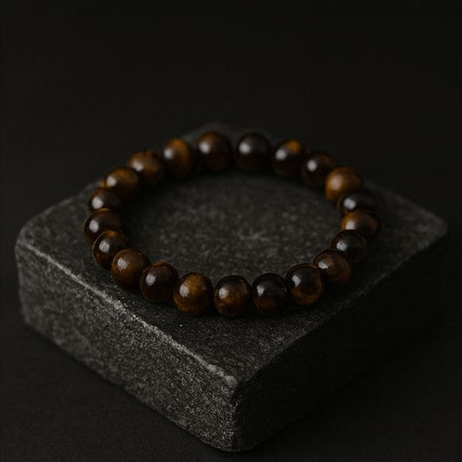 Tiger Eye Bracelet for protection and confidence.