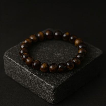 Tiger Eye Bracelet for protection and confidence.
