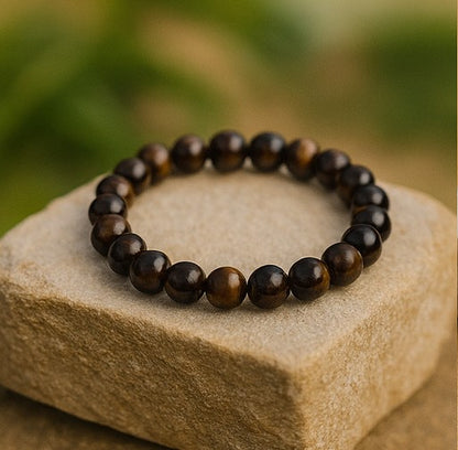 Tiger Eye Bracelet for protection and confidence.