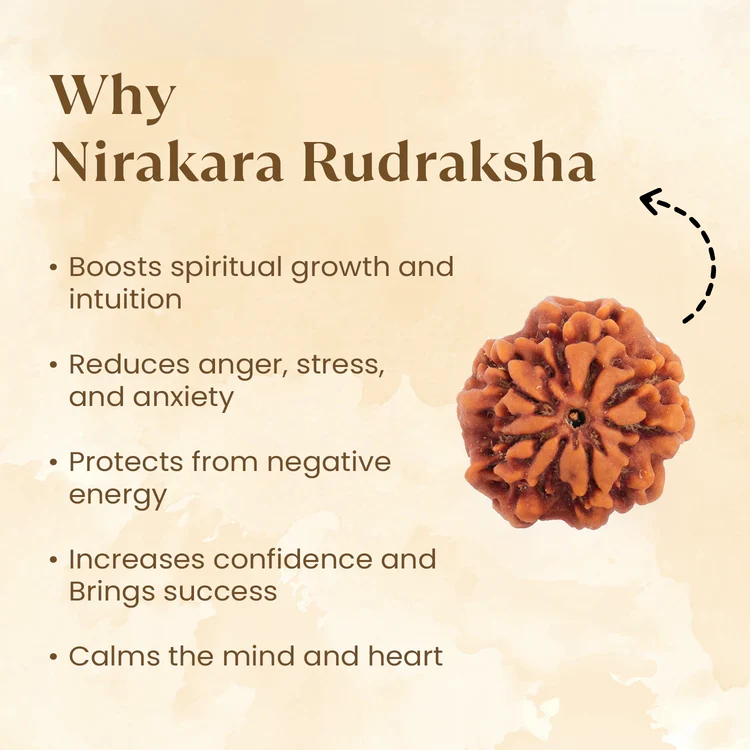 Siddh Nirakar Rudraksha (0 Mukhi)